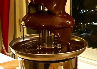 fontana di cioccolato